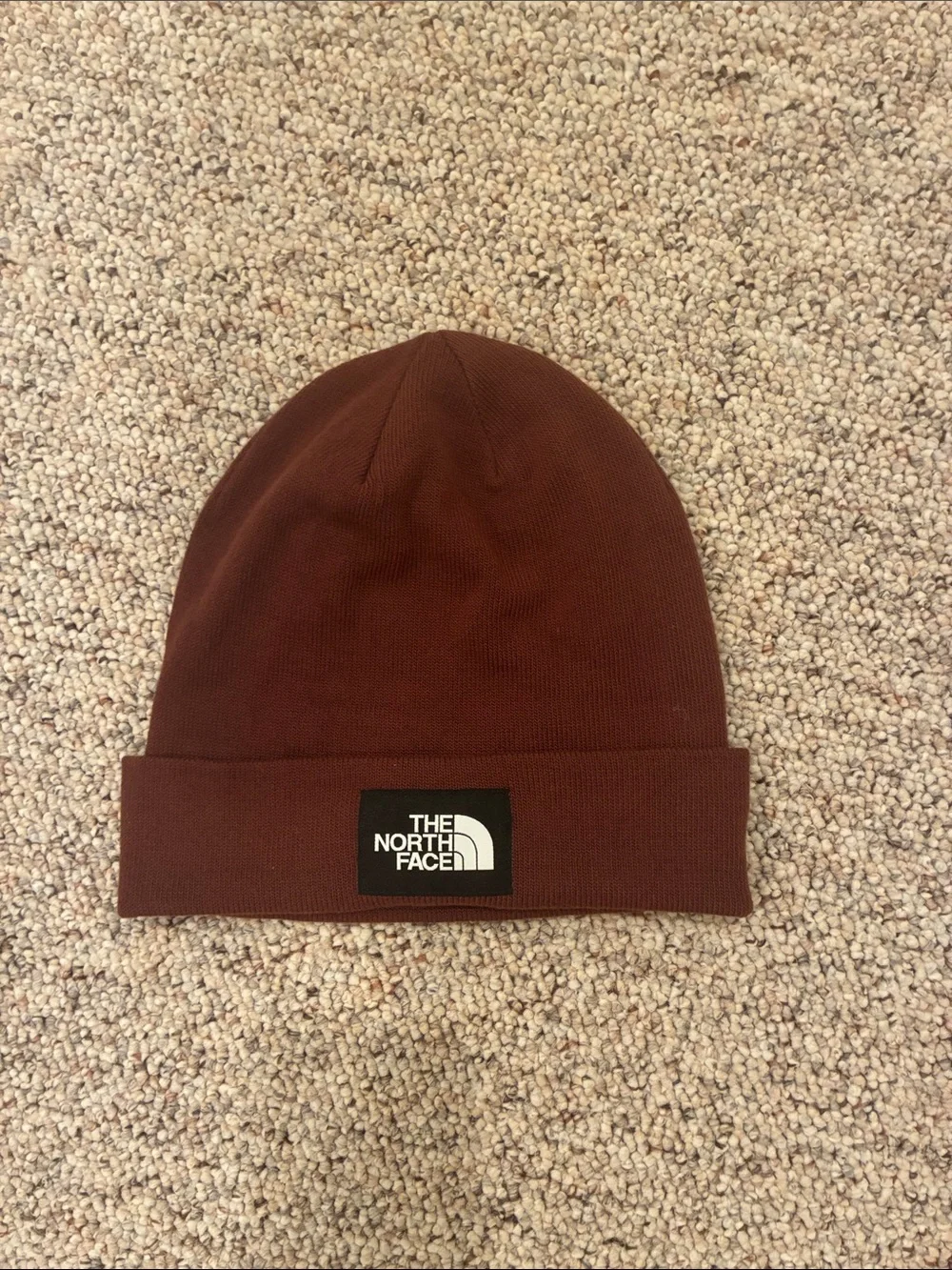 The North Face Men's Chestnut Brown Fold-Over Beanie